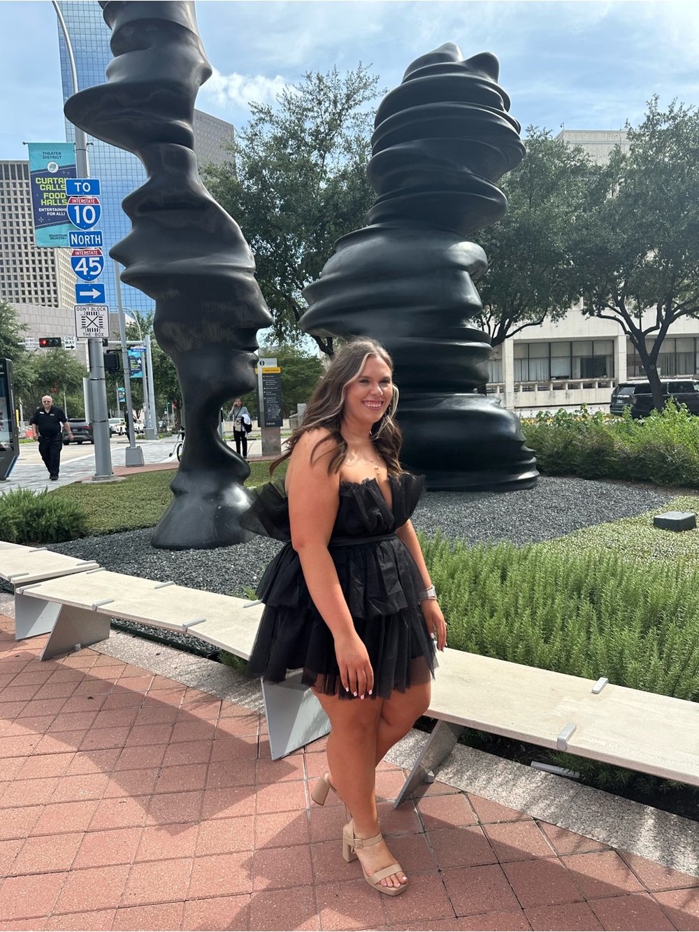 Fashion Nova Black Tiered Tulle Mini Dress - Picture 5 of 5